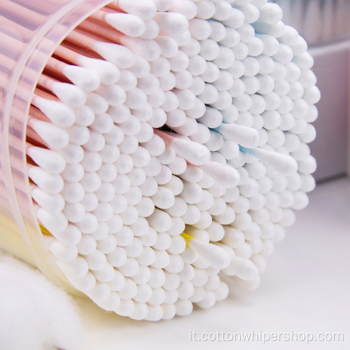 Stick di cotone di carta all'ingrosso per disinfezione